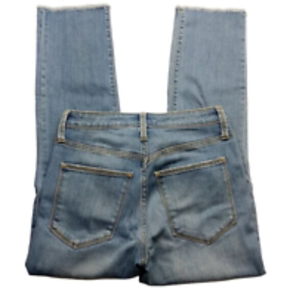 Universal Thread High Rise Straight Crop Jeans Medium Wash 00/24 - Picture 2 of 10